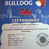 Блестящая  победа  в  «British Bulldog»