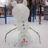 Снеговик 2016. Снеговичок - перевертыш